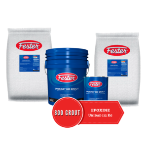 unidad de Fester Epoxine 800 Grout