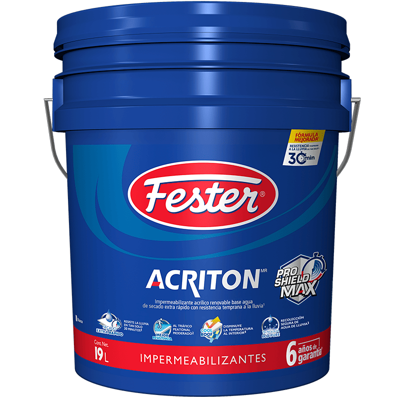 Acriton 6 años Blanco Cubeta