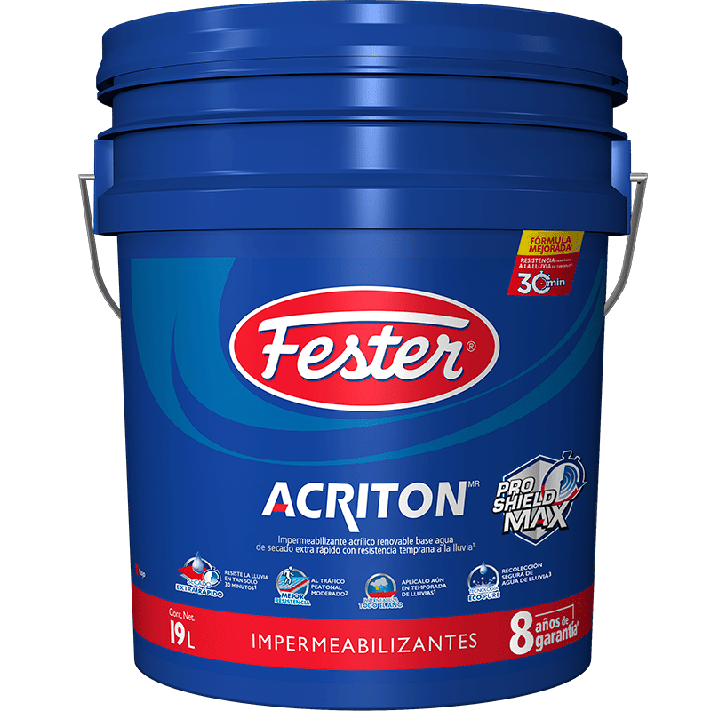 Acriton 8 años Rojo Cubeta